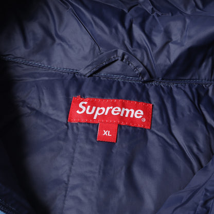 22AW ペイズリー柄 ハーフジップ プルオーバー ダウンジャケット(Micro Down Half Zip Hooded Pullover)