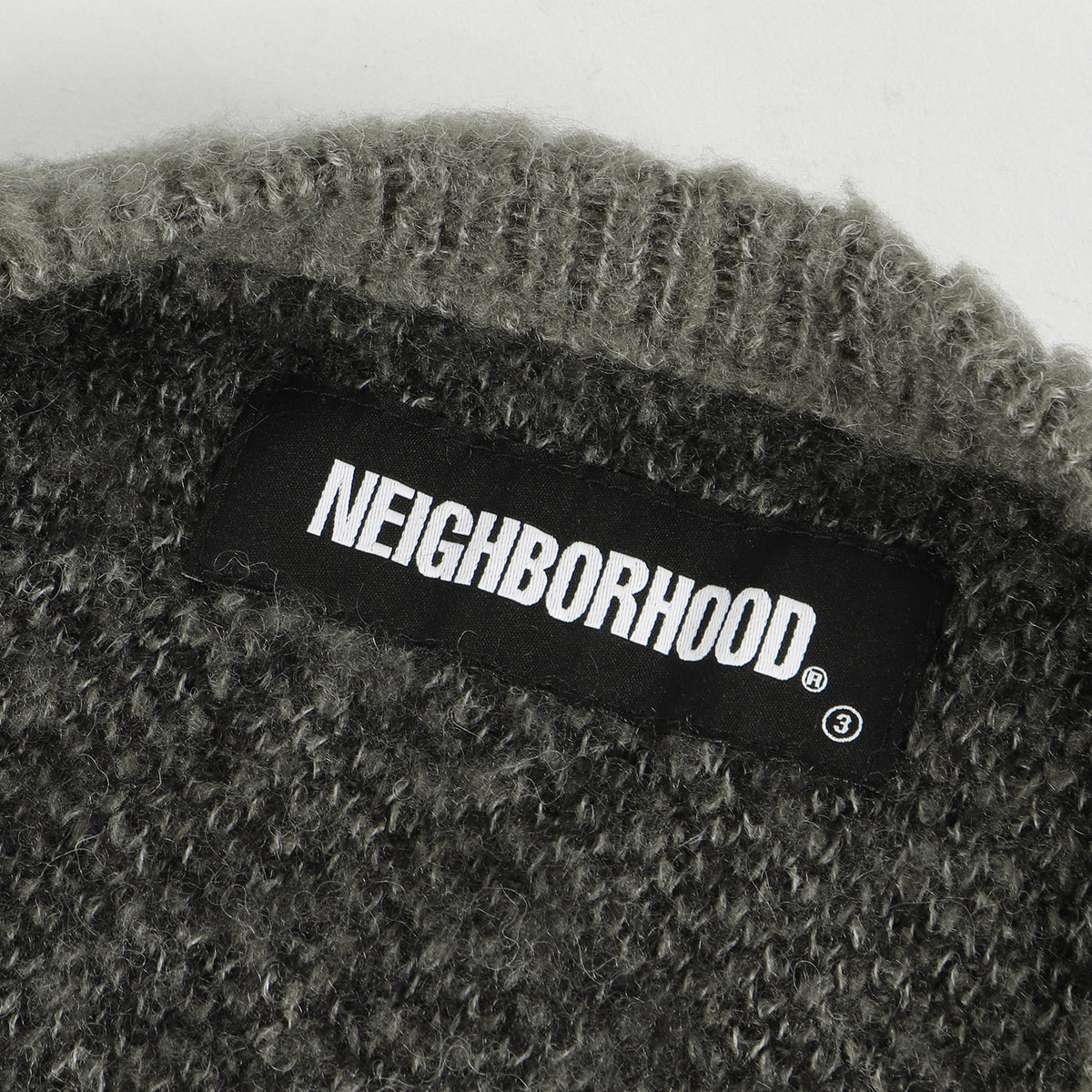NEIGHBORHOOD (ネイバーフッド) 21AW レオパード柄 モヘヤニット 