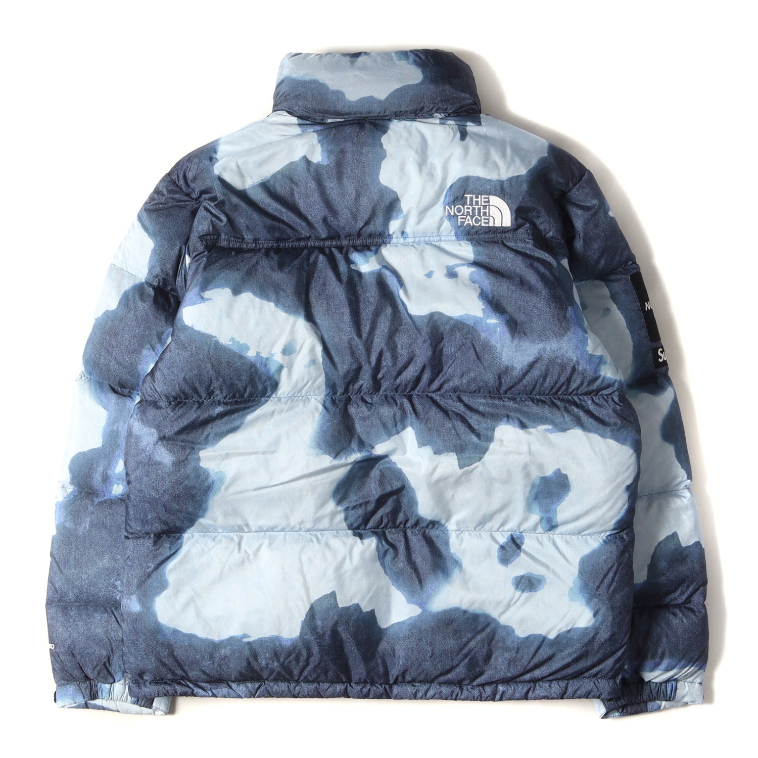 Supreme (シュプリーム) 21AW ×THE NORTH FACE ブリーチド デニム プリント ヌプシ ダウンジャケット(Bleached  Denim Print Nuptse Jacket ND52100I) - ブランド古着の通販・買取 | BEEGLE by Boo-Bee