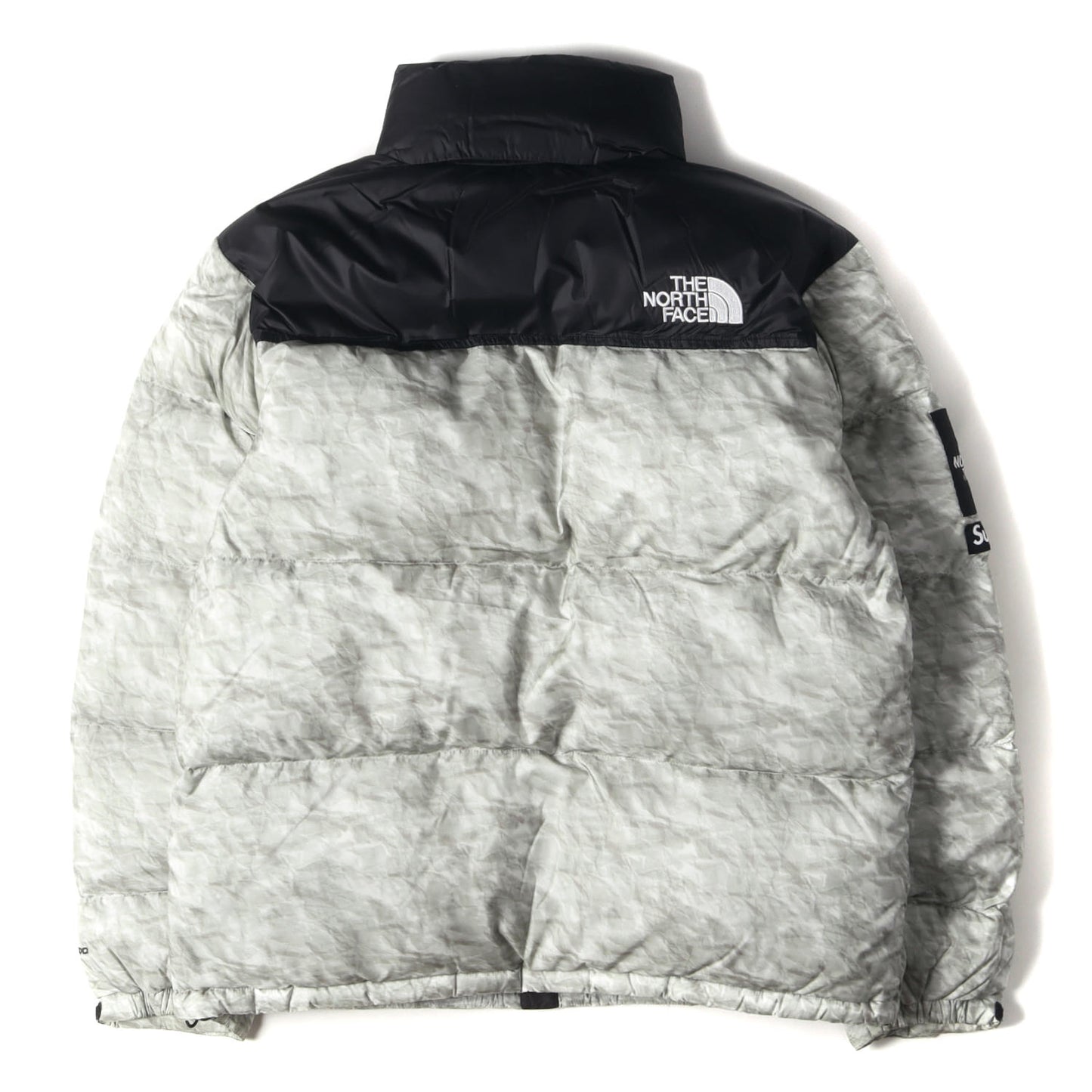 19AW ×THE NORTH FACE ペーパープリント ヌプシ ダウンジャケット(Paper Print Nuptse Jacket ND91806I)