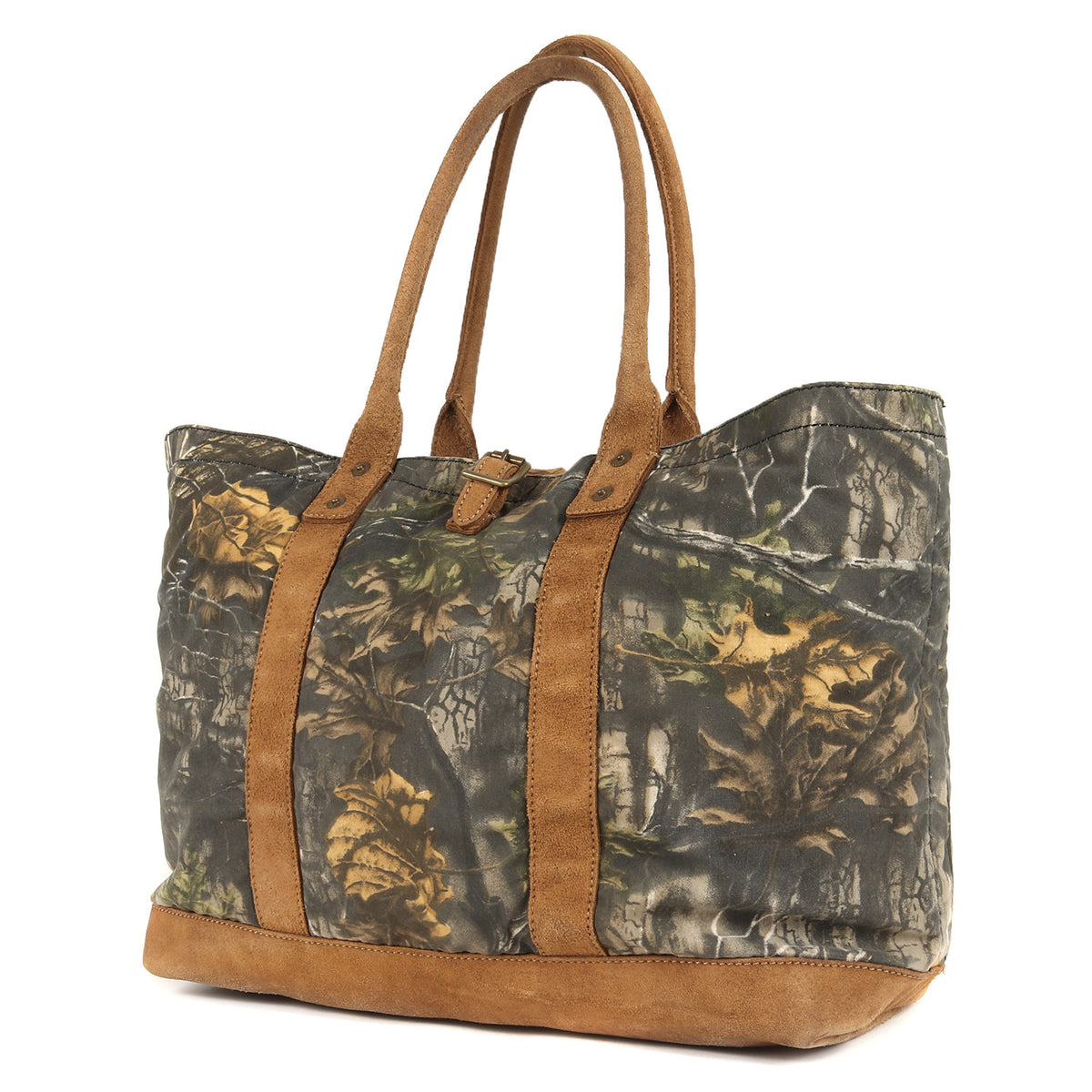 ×PORTER スーパーフラージュ柄 スウェードコンビ 大型 トートバッグ (T-TOTE)