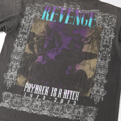 23SS ×BerBerJin ×GReeeeN ヴィンテージ加工 オーバーサイズ Tシャツ(S/S T-SHIRT REVENGE)