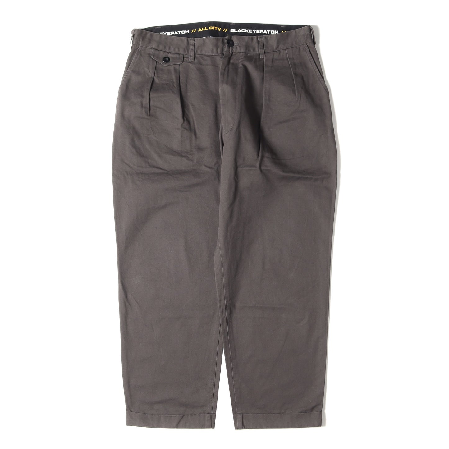21AW 2タック テーパード ワーク チノパンツ(ALL CITY TWO TUCK CHINO PANT)