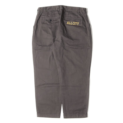 21AW 2タック テーパード ワーク チノパンツ(ALL CITY TWO TUCK CHINO PANT)