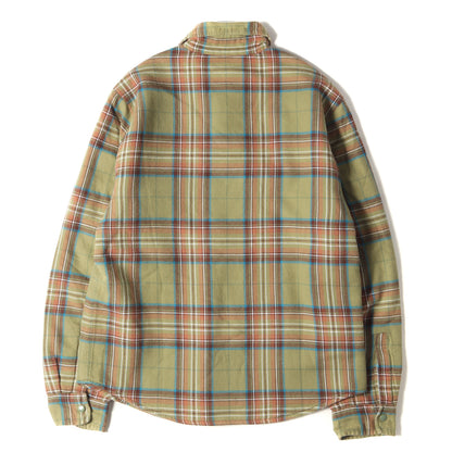 パイルライニング チェック フランネルシャツ(Pile Lined Plaid Flannel Shirt)
