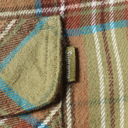 パイルライニング チェック フランネルシャツ(Pile Lined Plaid Flannel Shirt)