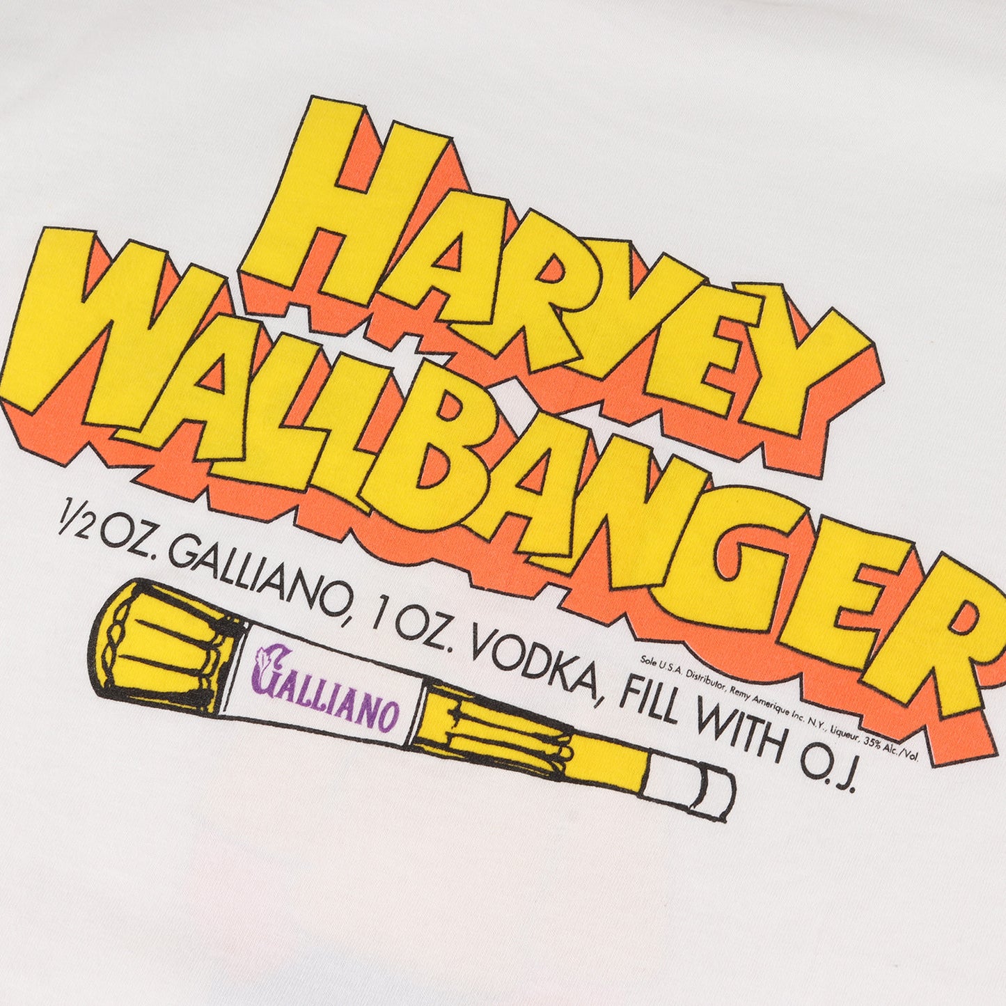 90s Galliano プリント Tシャツ(企業物 / All Sportボディ / USA製)