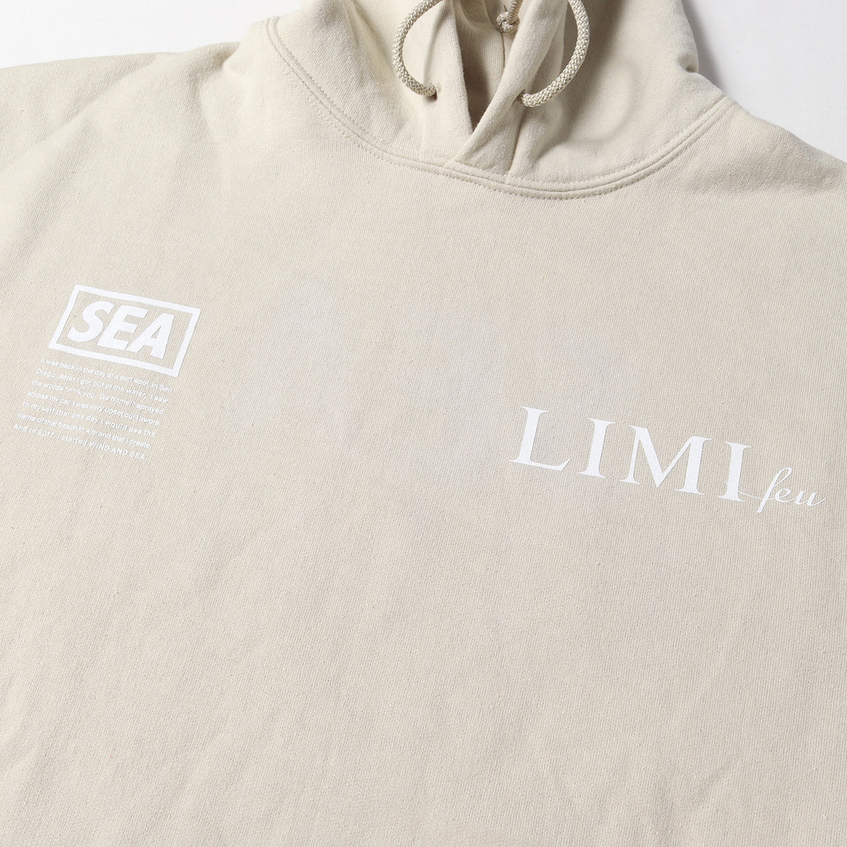 20SS ×LIMI feu ブランドロゴ スウェットパーカー