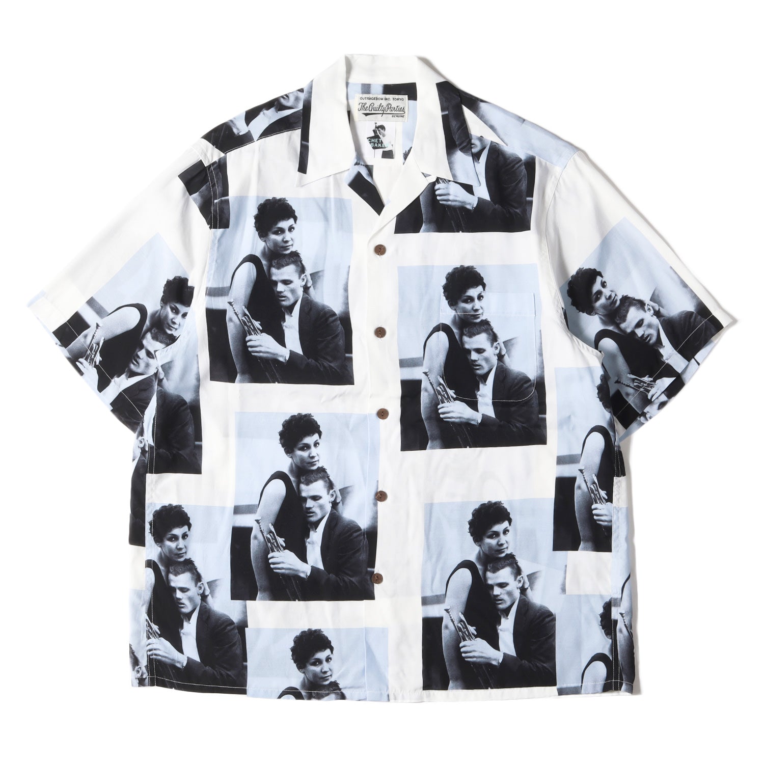 WACKO MARIA (ワコマリア) 22SS ×CHET BAKER チェット・ベイカー レーヨン アロハシャツ(HAWAIIAN SHIRT)  - ブランド古着の通販・買取 | BEEGLE by Boo-Bee