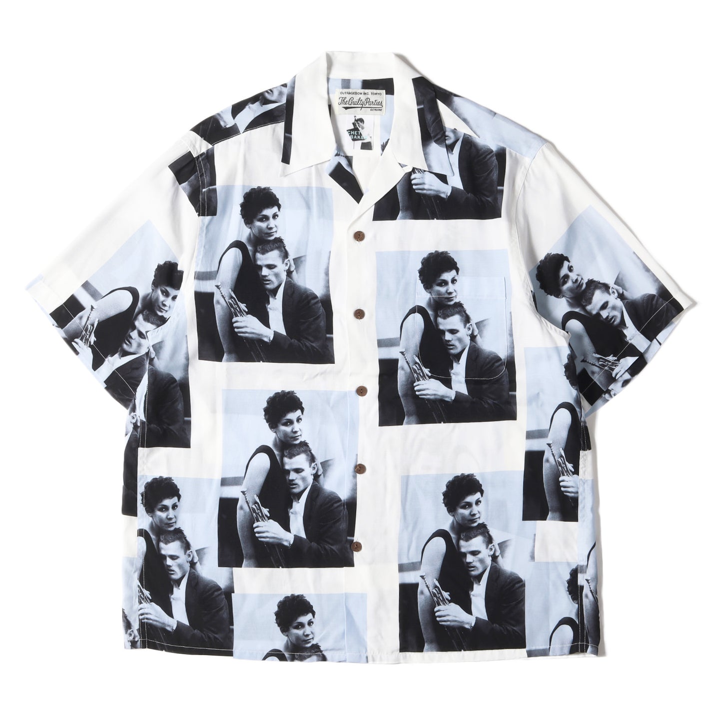 22SS ×CHET BAKER チェット・ベイカー レーヨン アロハシャツ(HAWAIIAN SHIRT)