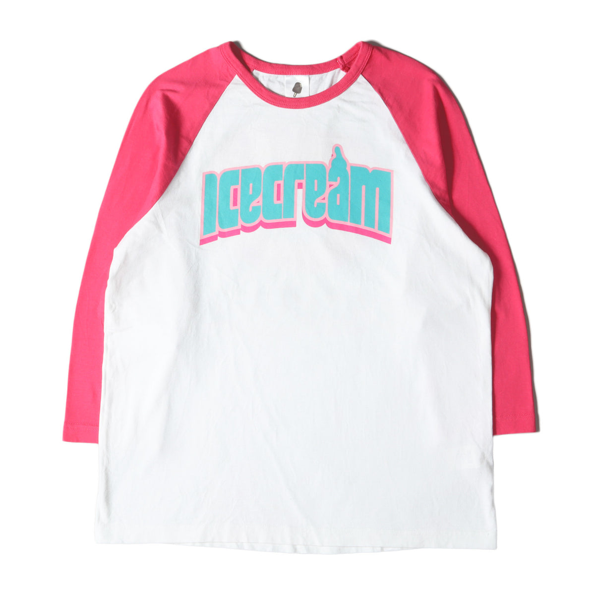 ブランドロゴ 7分袖 ラグラン Tシャツ