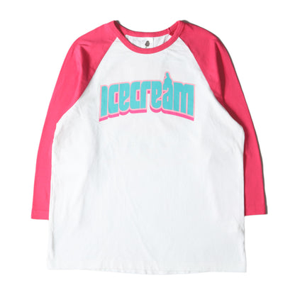 ブランドロゴ 7分袖 ラグラン Tシャツ
