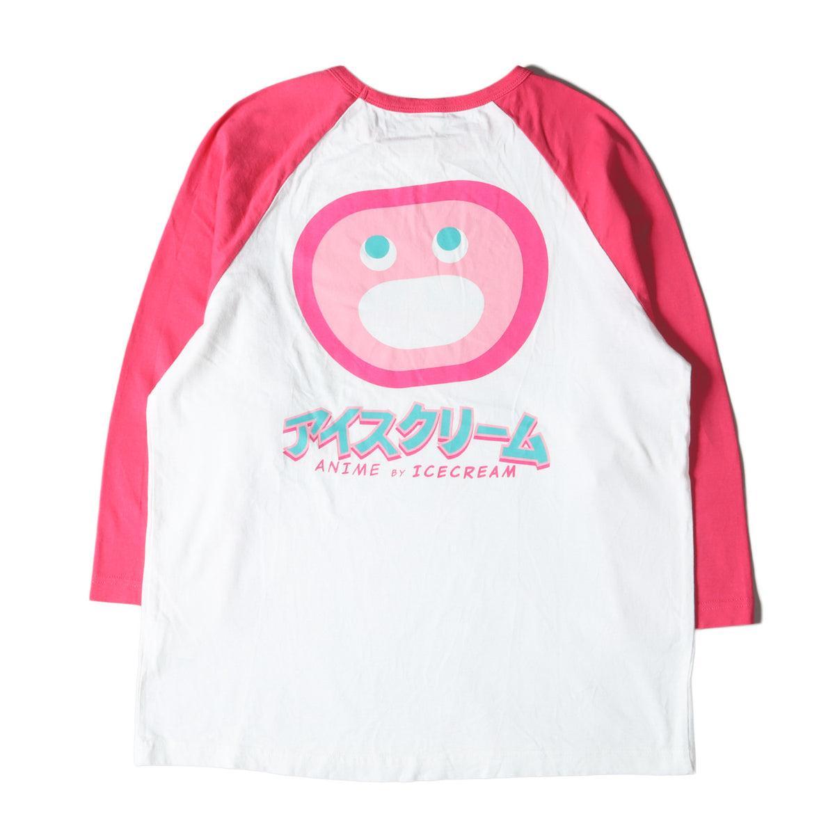 ブランドロゴ 7分袖 ラグラン Tシャツ