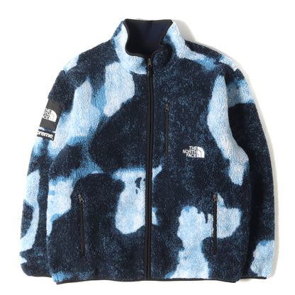 21AW ×THE NORTH FACE ブリーチド デニム フリース ジャケット(Bleached Denim Fleece Jacket)