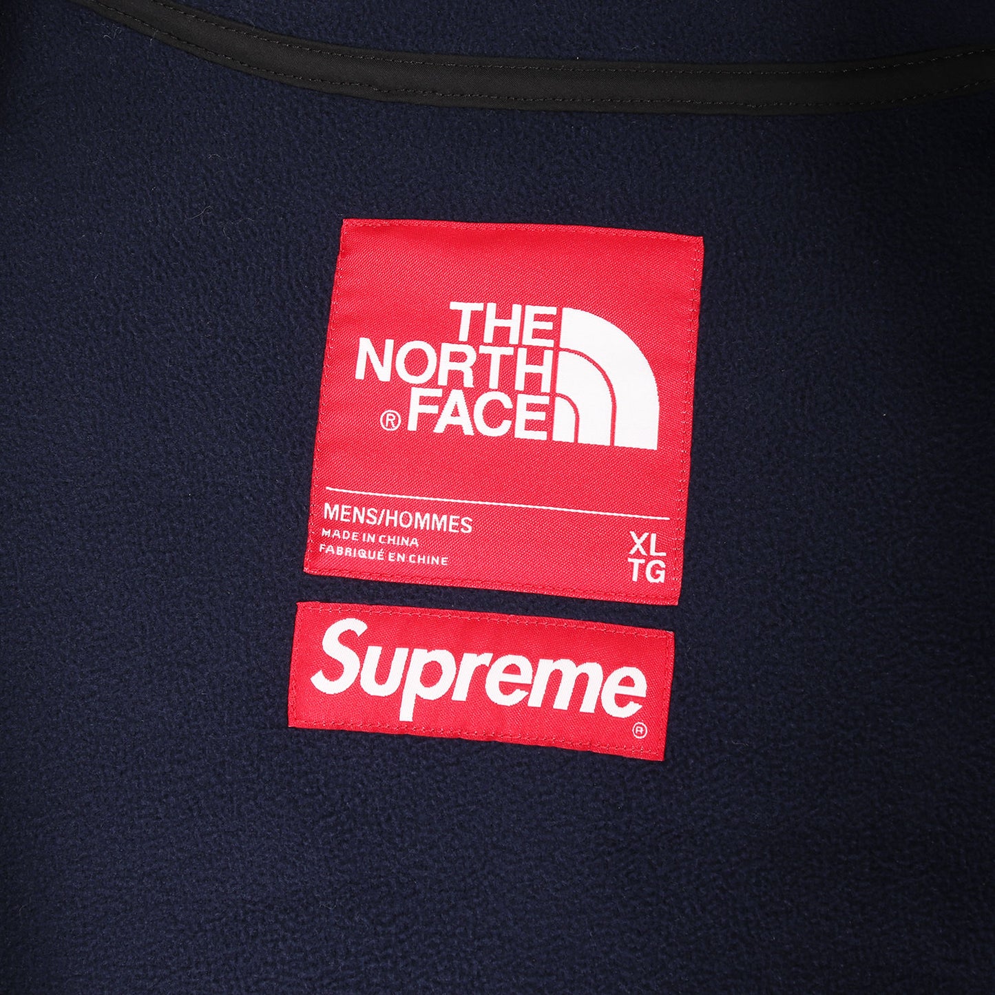 21AW ×THE NORTH FACE ブリーチド デニム フリース ジャケット(Bleached Denim Fleece Jacket)