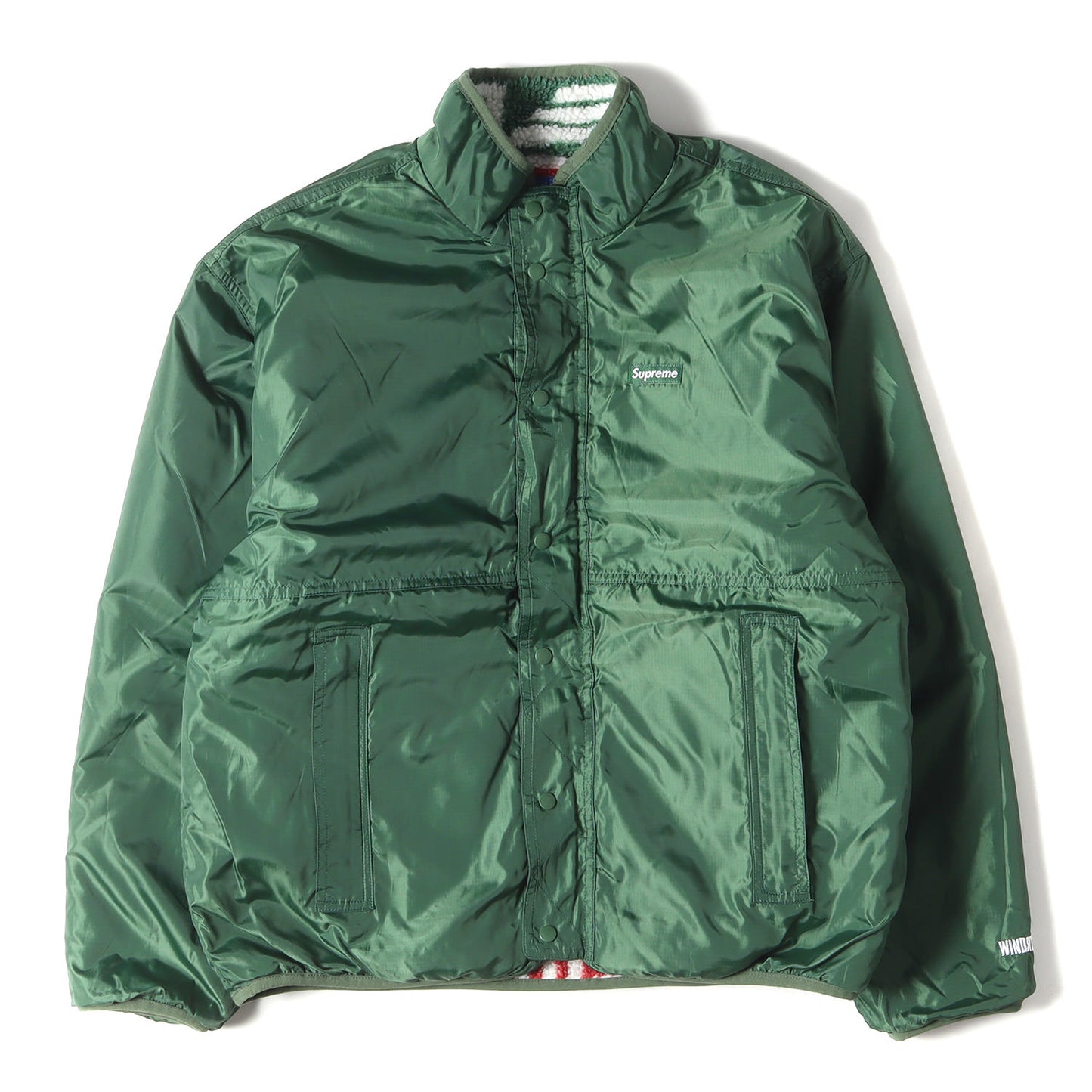 22AW ジオメトリック柄 リバーシブル フリース ジャケット(Geo Reversible WINDSTOPPER Fleece Jacket)