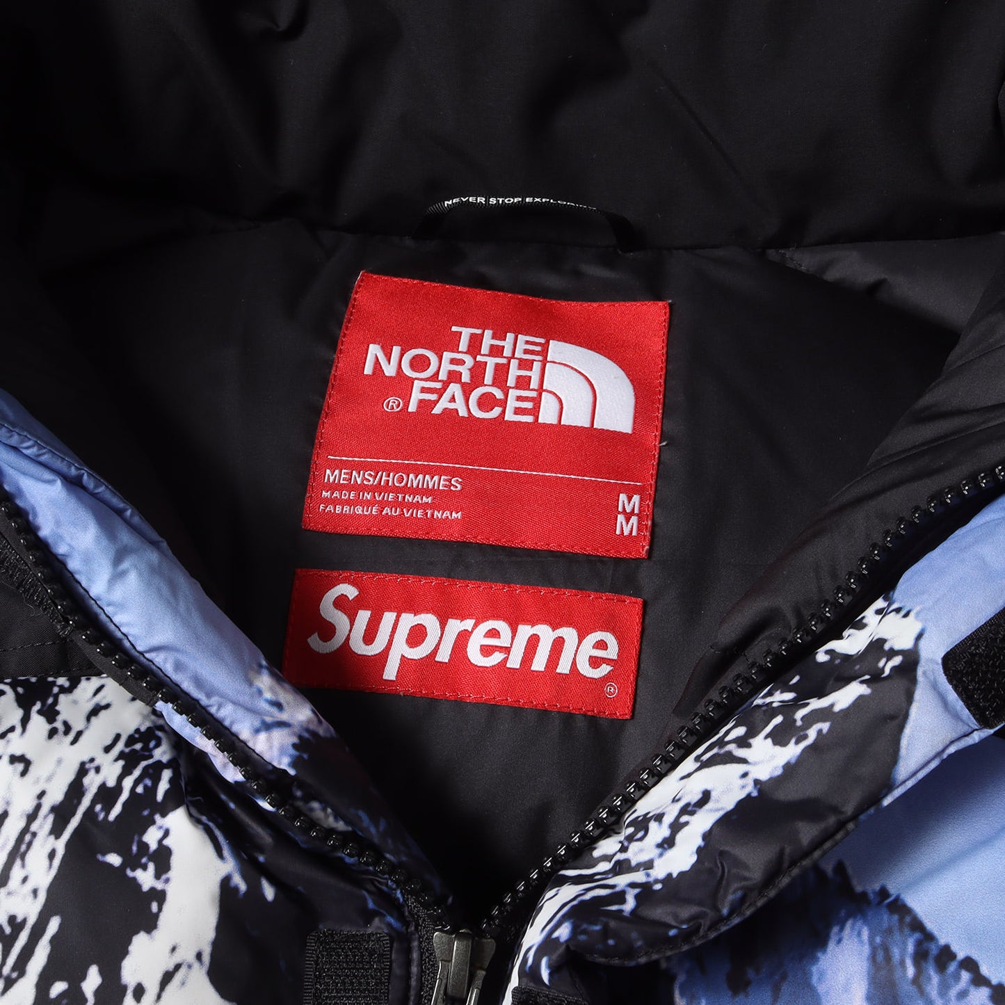 ×THE NORTH FACE 雪山柄 マウンテン バルトロ ダウンジャケット(Mountain Baltoro Jacket ND91701I)