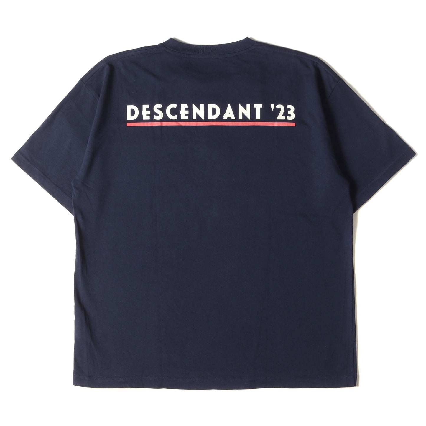 23SS バックロゴ クルーネック ヘビー Tシャツ(FDTD SS)