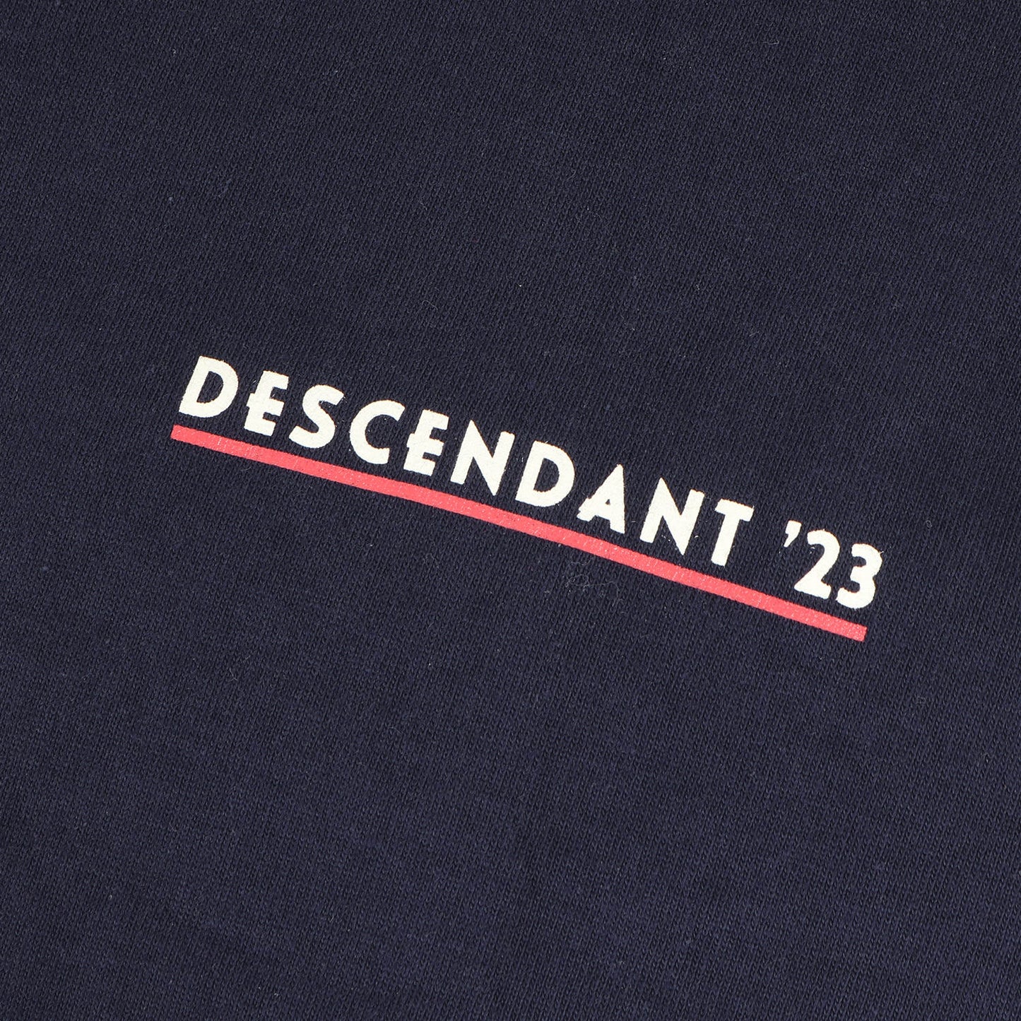 23SS バックロゴ クルーネック ヘビー Tシャツ(FDTD SS)