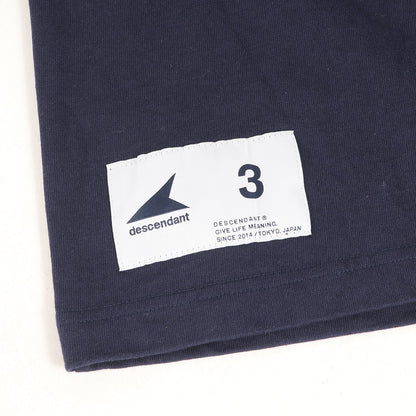 23SS バックロゴ クルーネック ヘビー Tシャツ(FDTD SS)