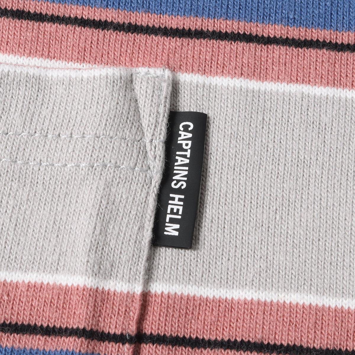 23SS フード付き ボーダー ヘビー ロングスリーブTシャツ / パーカー(BORDER HOODED TEE)