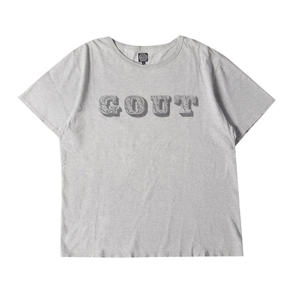 プリント 霜降り Tシャツ
