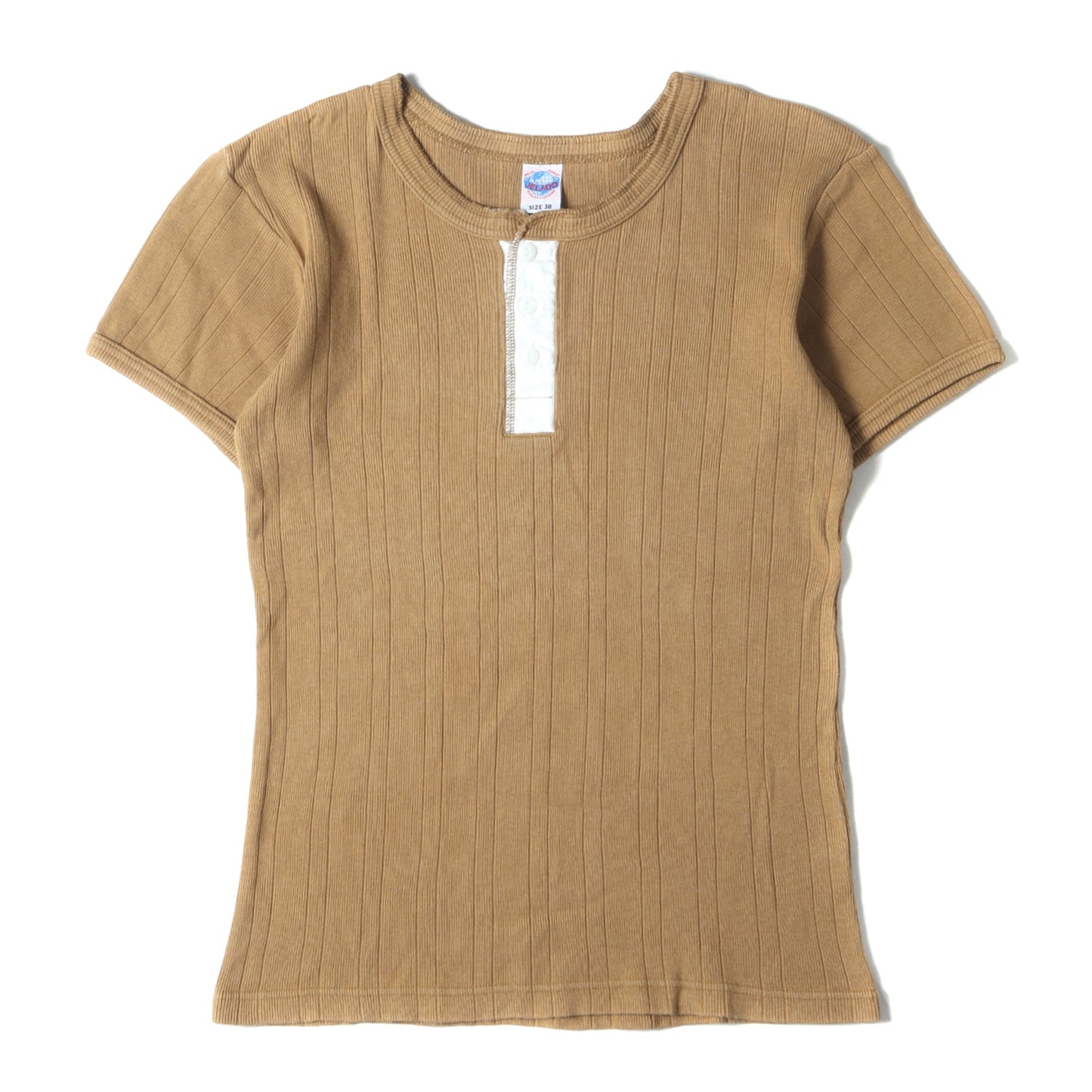 ヘンリーネック フライス Tシャツ