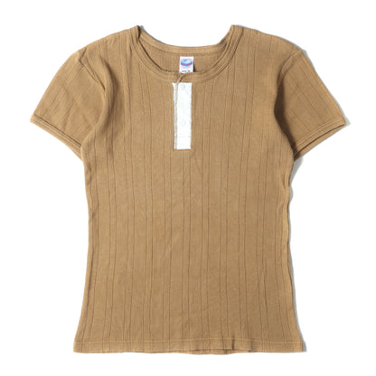ヘンリーネック フライス Tシャツ