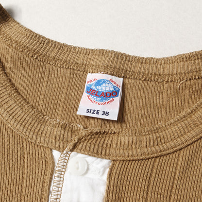 ヘンリーネック フライス Tシャツ