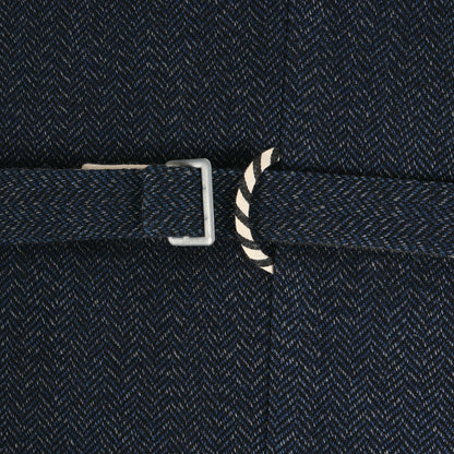 ×copano 86 撚り杢ヘリンボーン ハーレム ベスト(Herlem Vest)