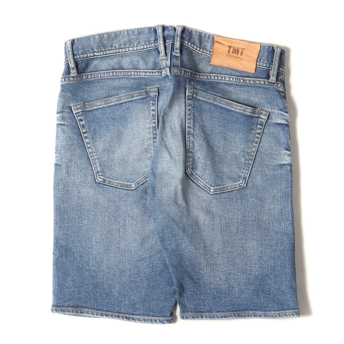 20SS ヴィンテージ加工 ストレッチ デニム ショーツ(HYBRID-STRETCH DENIM 5P SHORTS)
