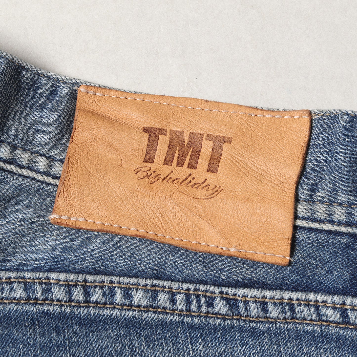 20SS ヴィンテージ加工 ストレッチ デニム ショーツ(HYBRID-STRETCH DENIM 5P SHORTS)