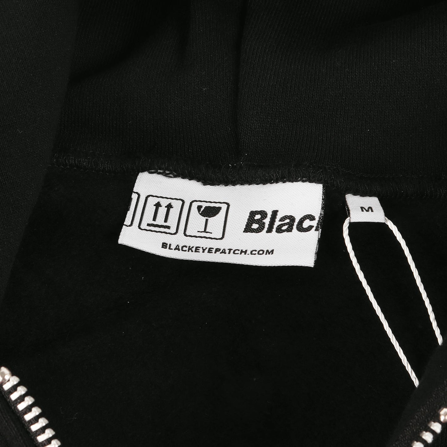 21AW 取扱注意ロゴ ジップ スウェットパーカー(HANDLE WITH CARE ZIP HOODIE)