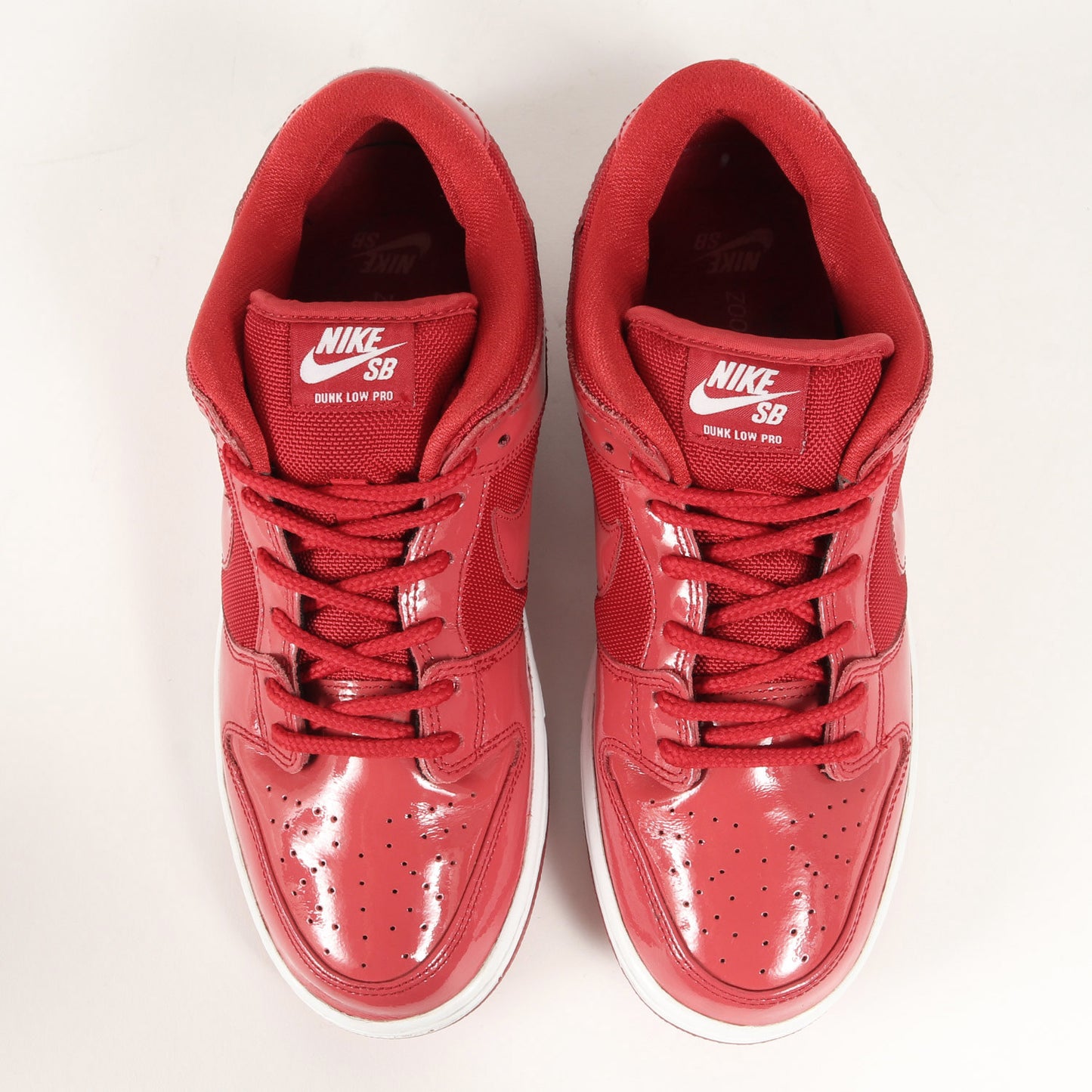 DUNK LOW PRO SB RED PATENT LEATHER (304292-616)