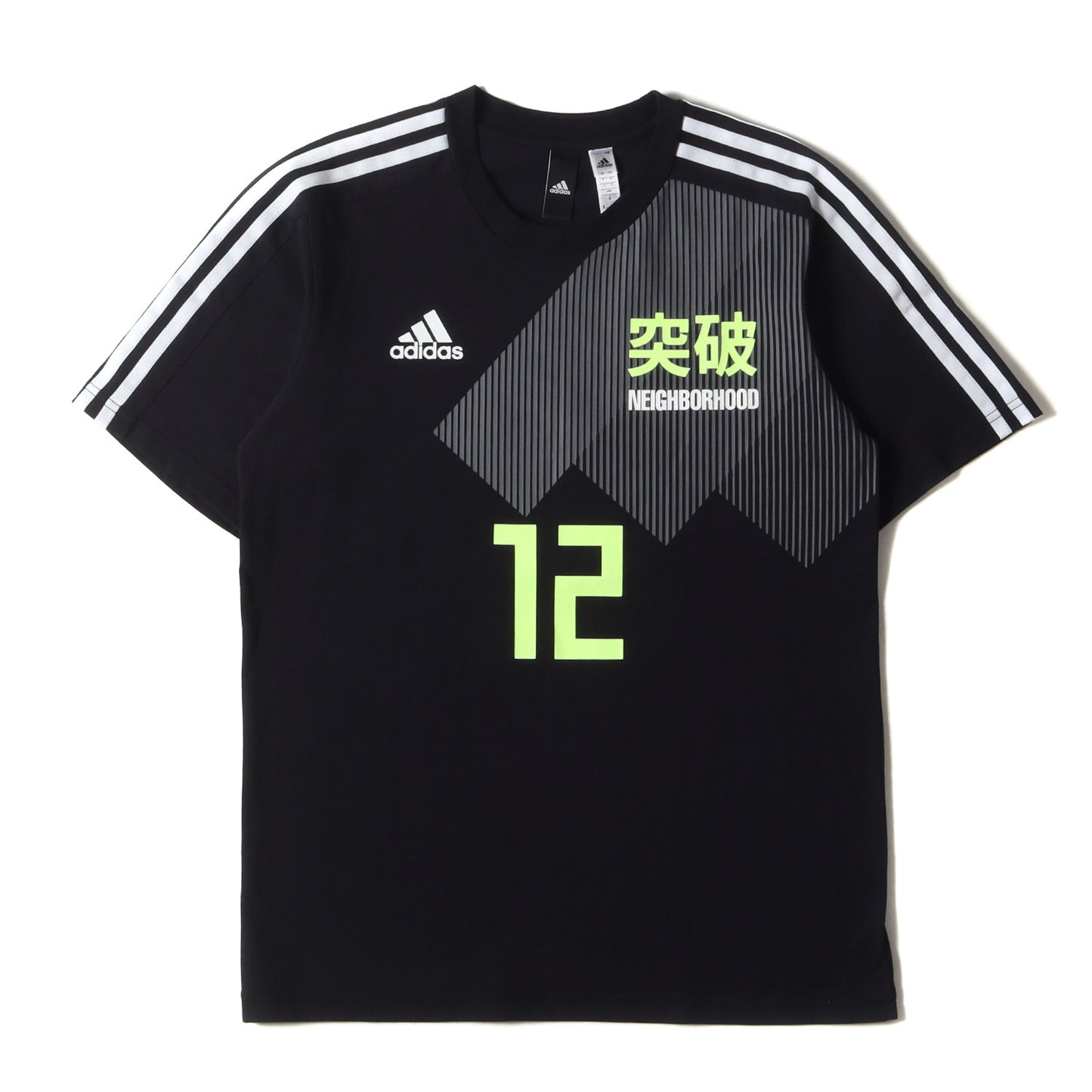 18SS ×adidas 勝色コレクション 突破ロゴ サッカーシャツ / ゲームTシャツ