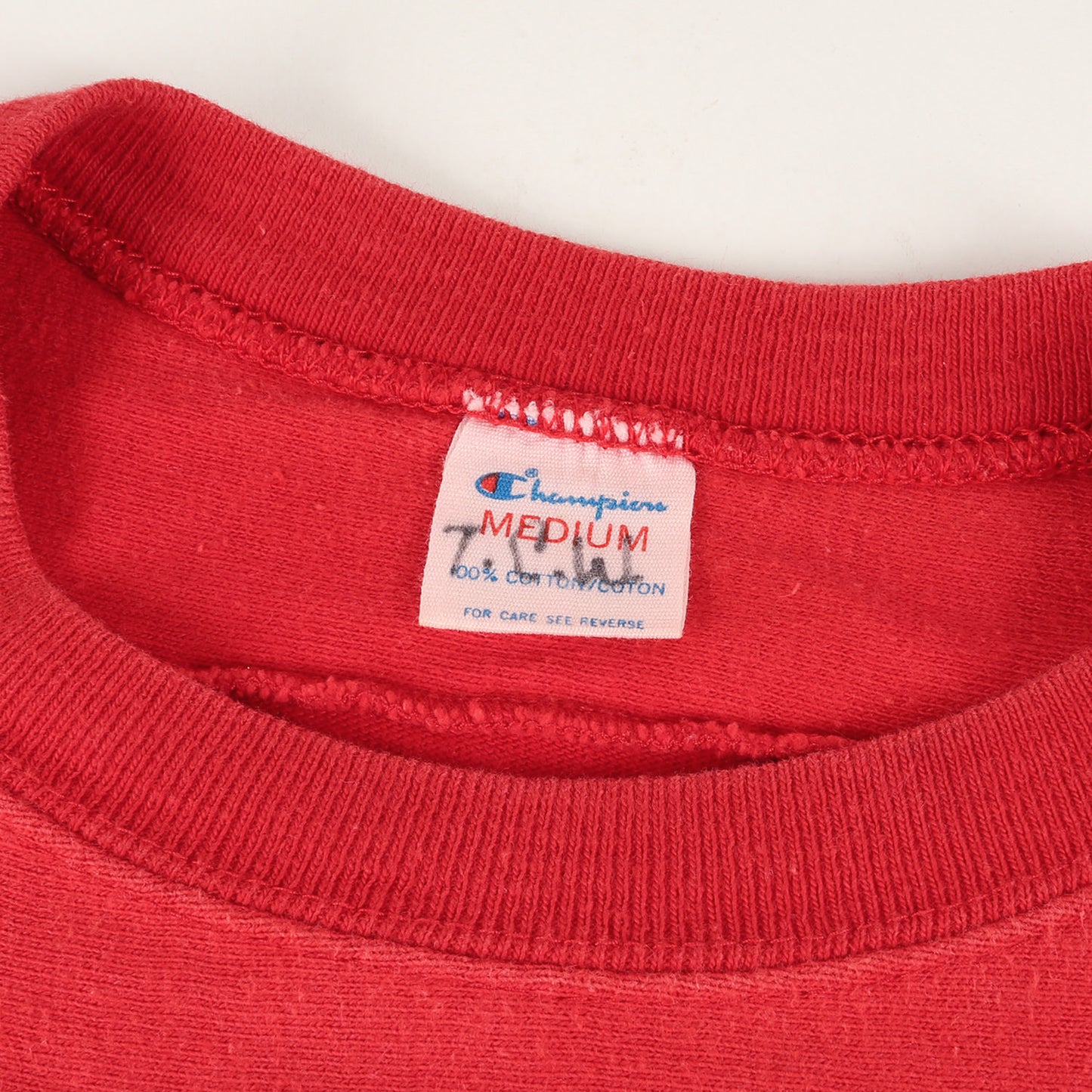 80s トリコタグ カレッジ 7分袖 フットボール Tシャツ(ウィスコンシン大学モデル)