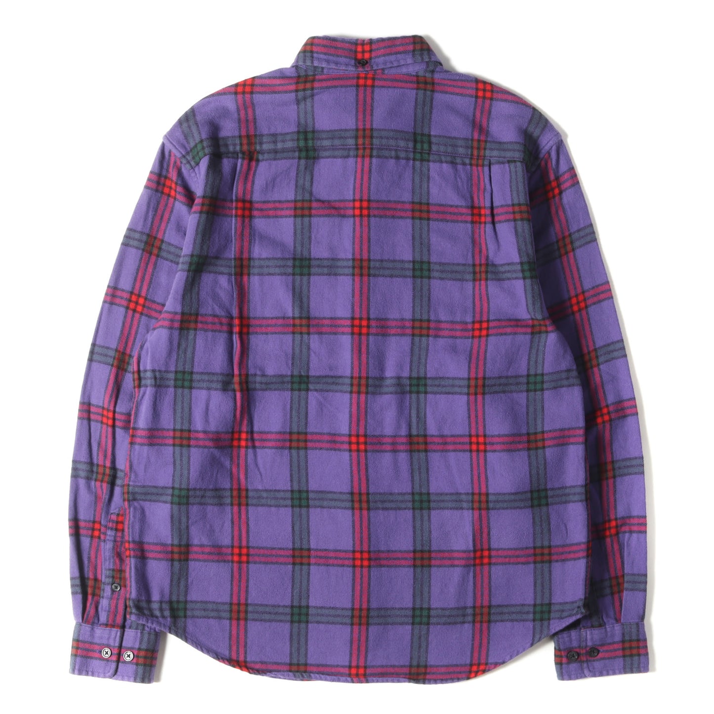 19AW タータンチェック ボタンダウン ネルシャツ(Tartan Flannel Shirt)