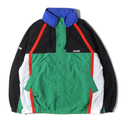 マルチ オアネルド ナイロン トラックジャケット(MULTI PANELED NYLON JACKET)