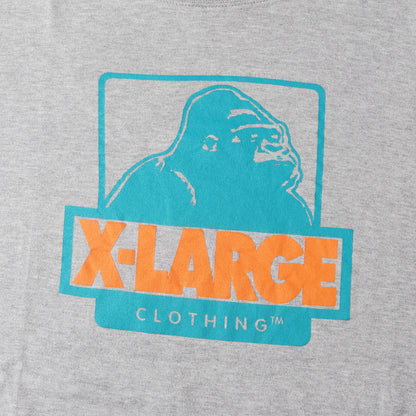 ゴリラロゴ クルーネック ロングスリーブTシャツ