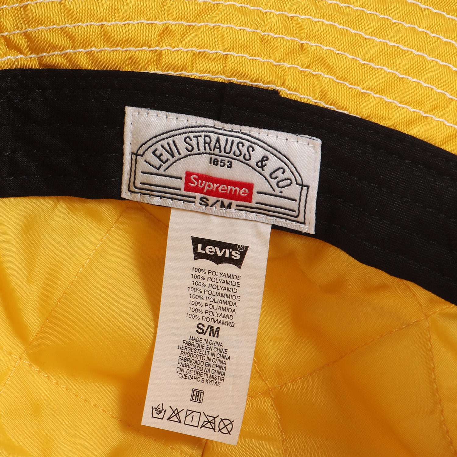 Supreme (シュプリーム) 19AW ×Levi's ナイロン ベルハット(Nylon Bell