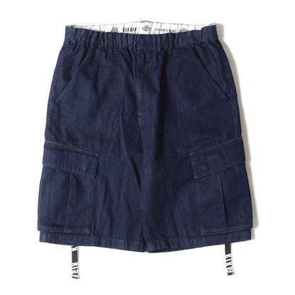 ×FREAKS STORE ×Dickies デニム カーゴ イージーショーツ