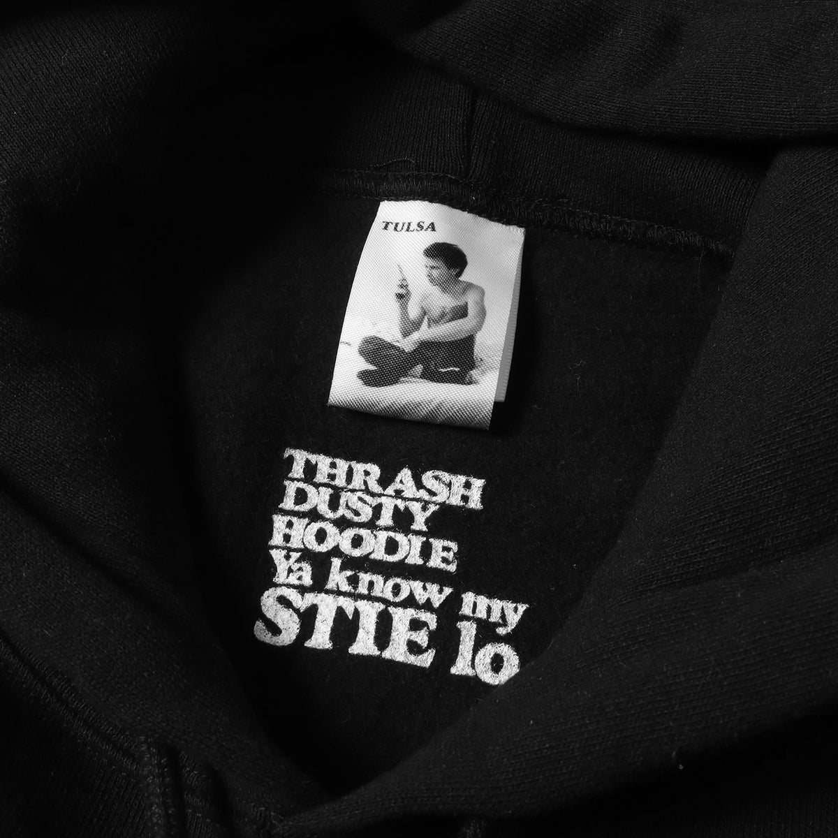 21SS ×Stie-lo ×Larry Clark TULSA フォトプリント スウェットパーカー