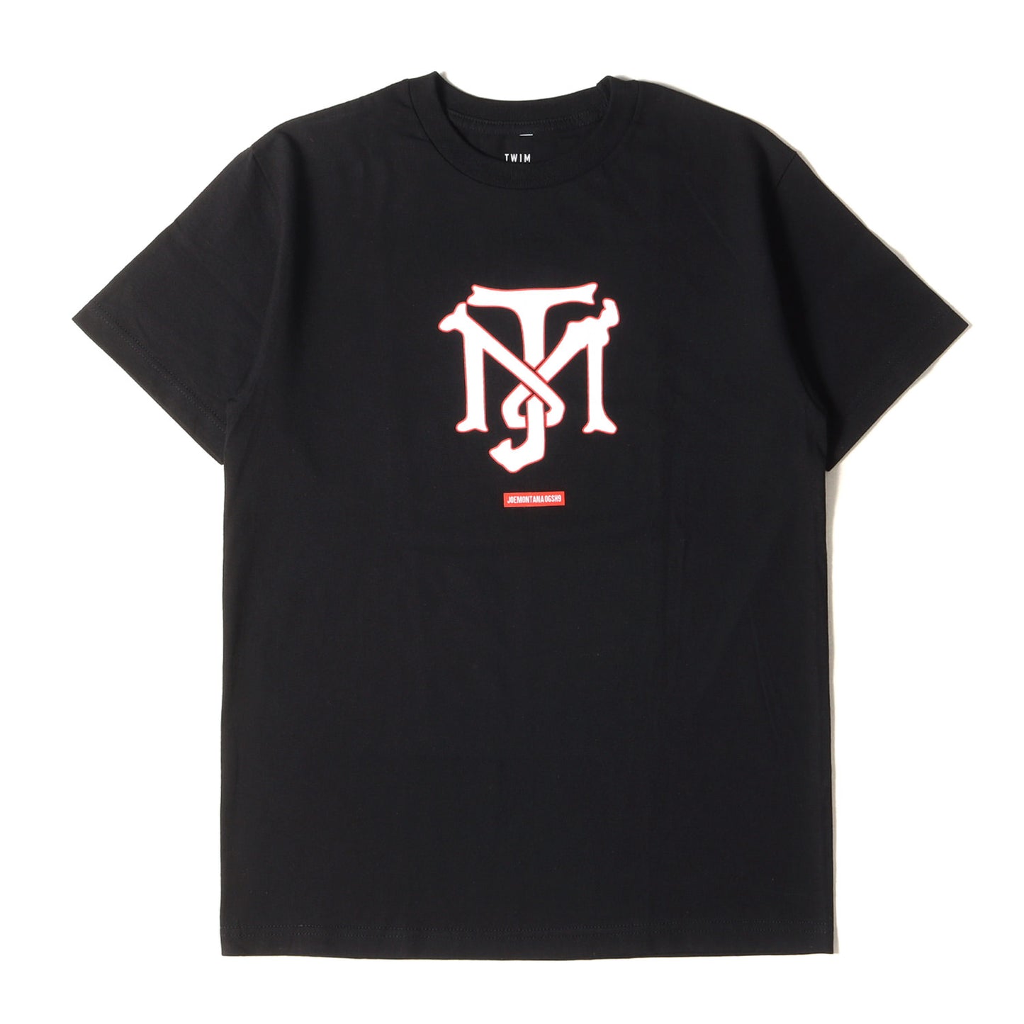 レイヤードロゴ クルーネック Tシャツ