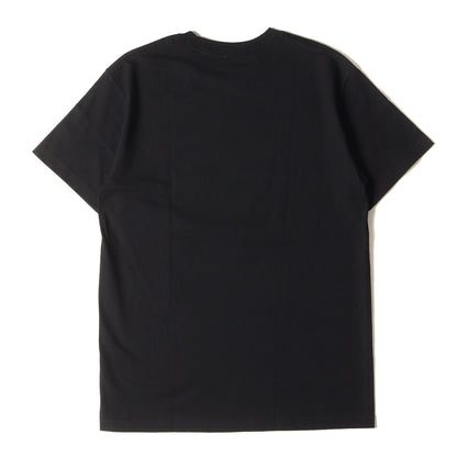 レイヤードロゴ クルーネック Tシャツ