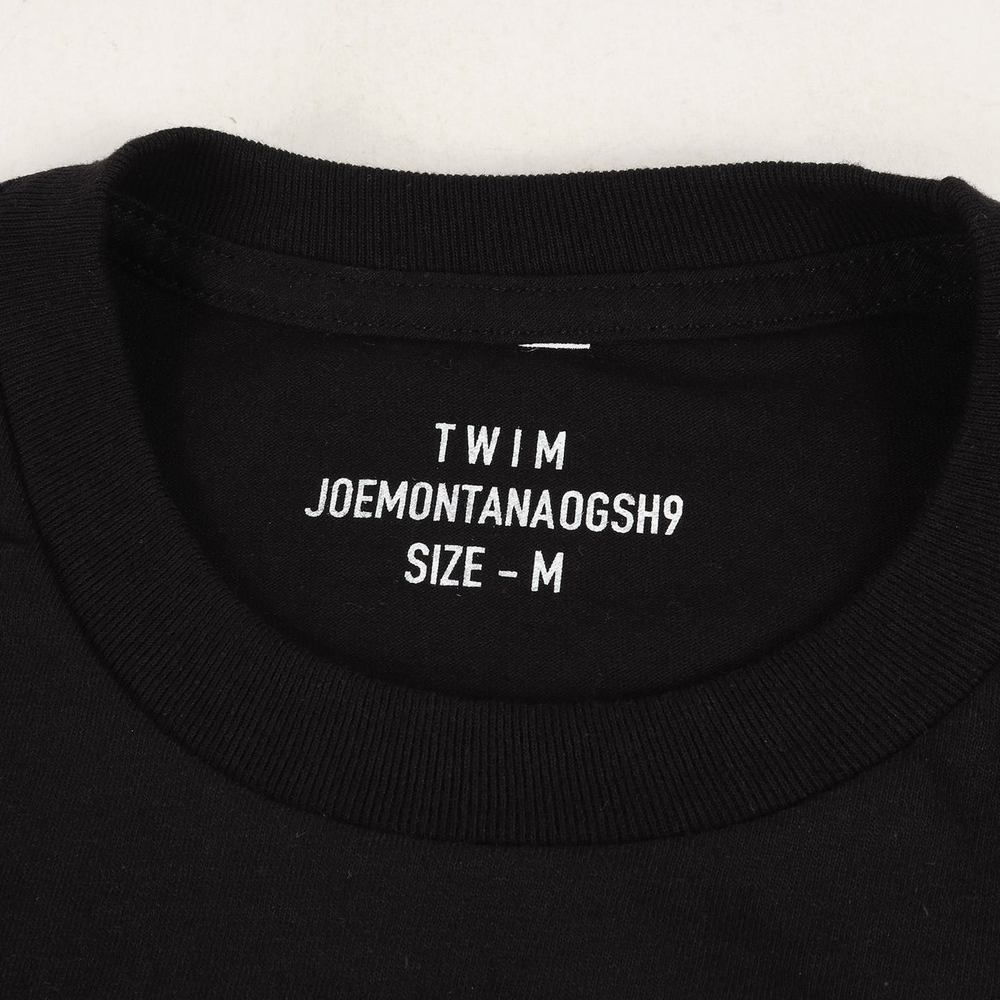 レイヤードロゴ クルーネック Tシャツ