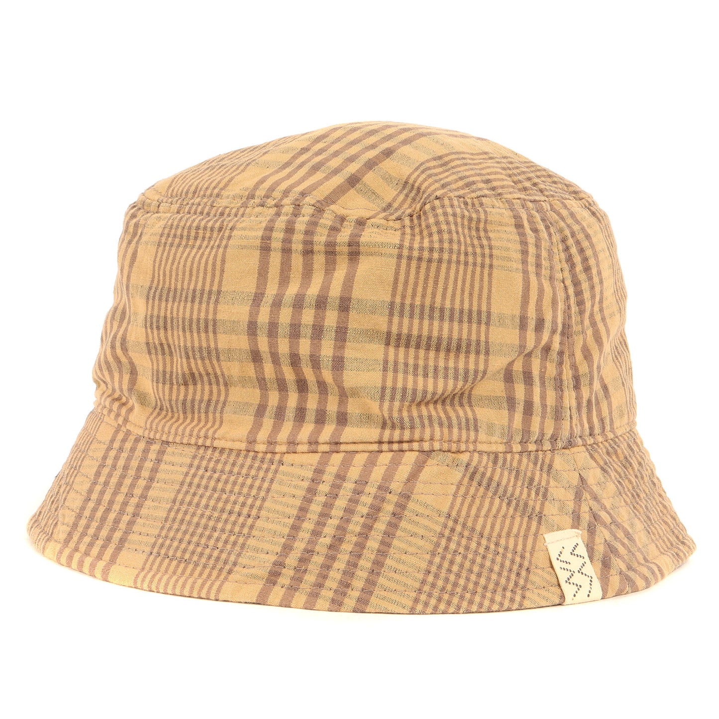 20SS チェック ドーム フラップ ハット(DOME FLAP HAT)