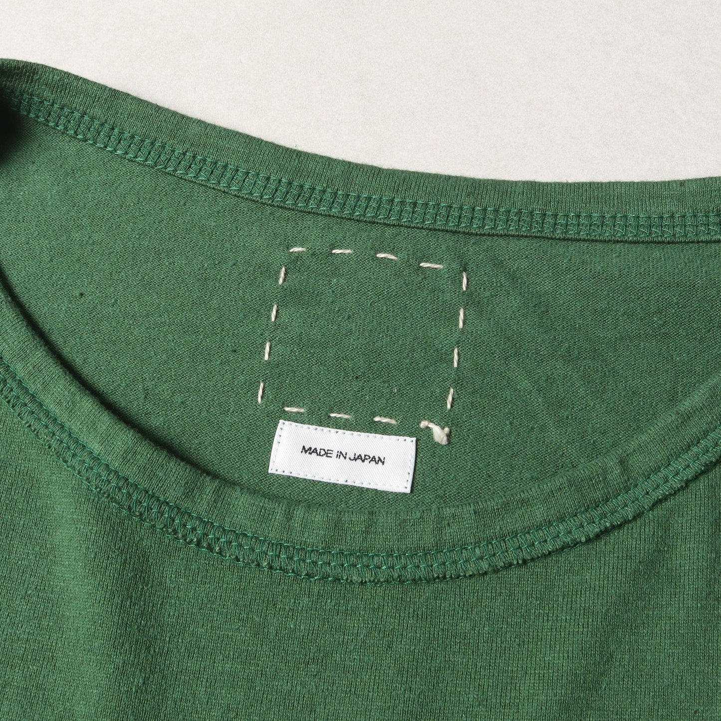 23SS コットン/カシミヤ クルーネック Tシャツ(BROADER TEE S/S C/WS)