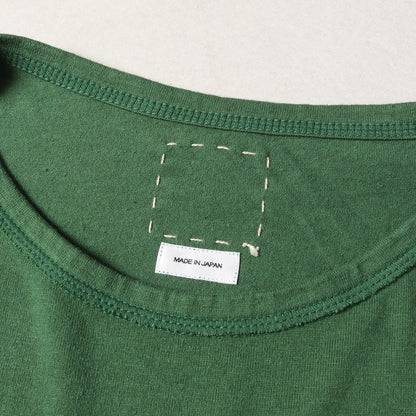 23SS コットン/カシミヤ クルーネック Tシャツ(BROADER TEE S/S C/WS)