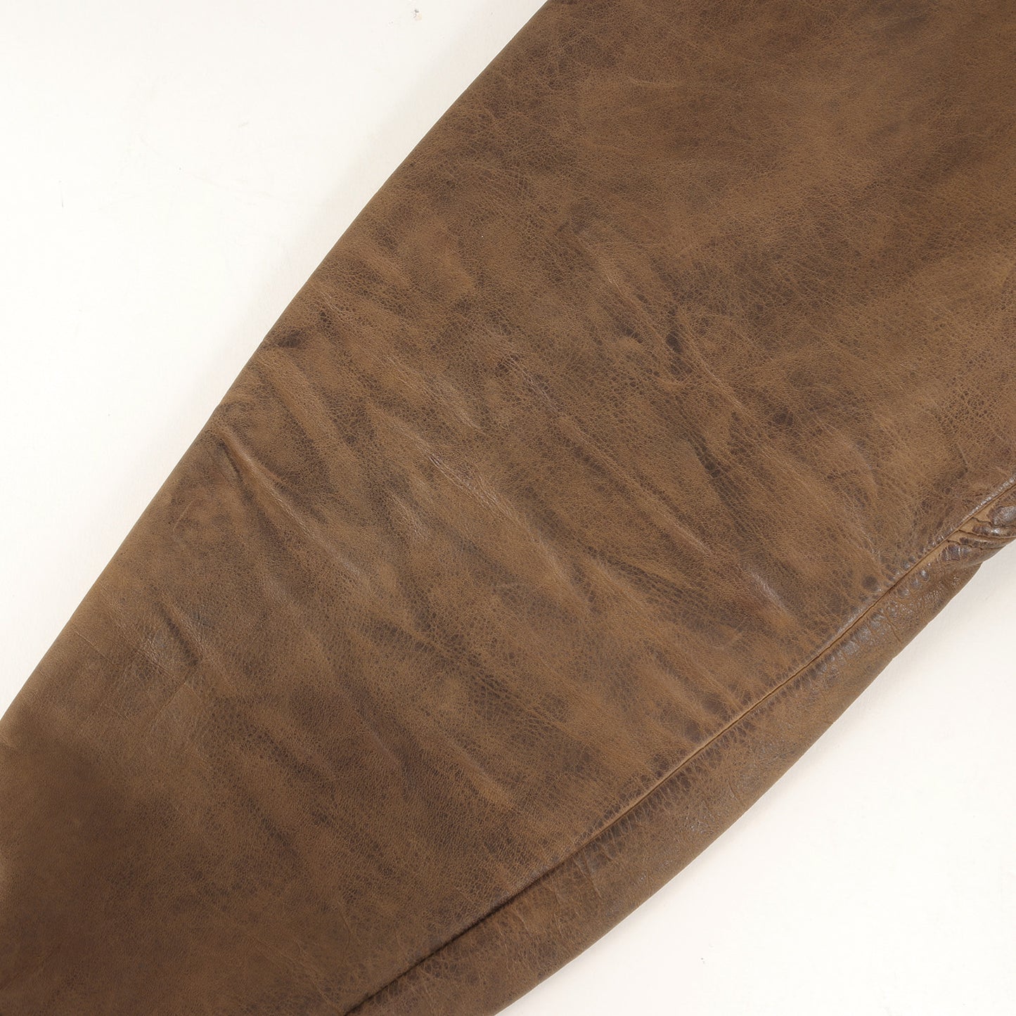 シアリングカラー ヴィンテージ加工 カウハイドレザー ジャケット