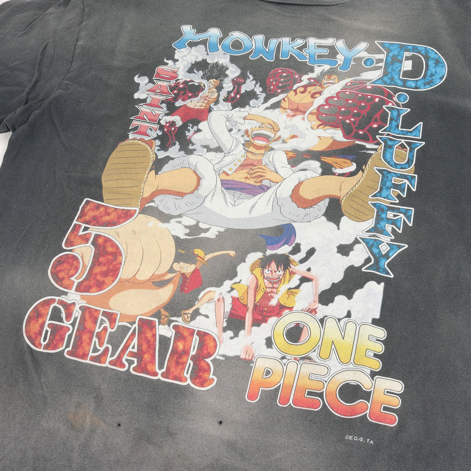 SAINT MICHAEL (セントマイケル) 23AW ×ONE PIECE ヴィンテージ加工 